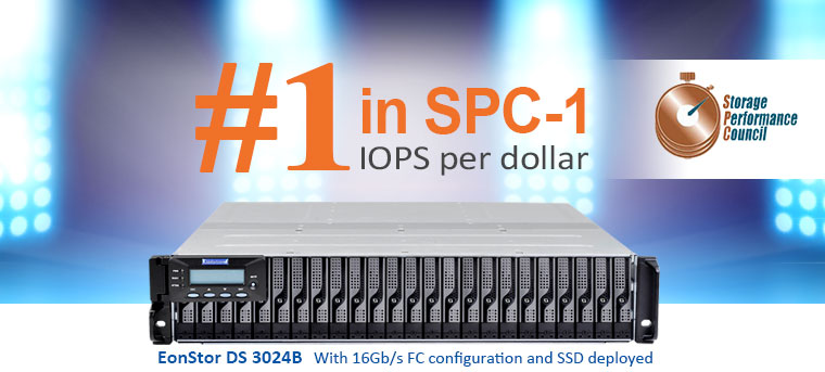 เปิดตัว Infortrend EonStor GS 5000 Unified Storage พร้อม Cache ขนาด 1TB