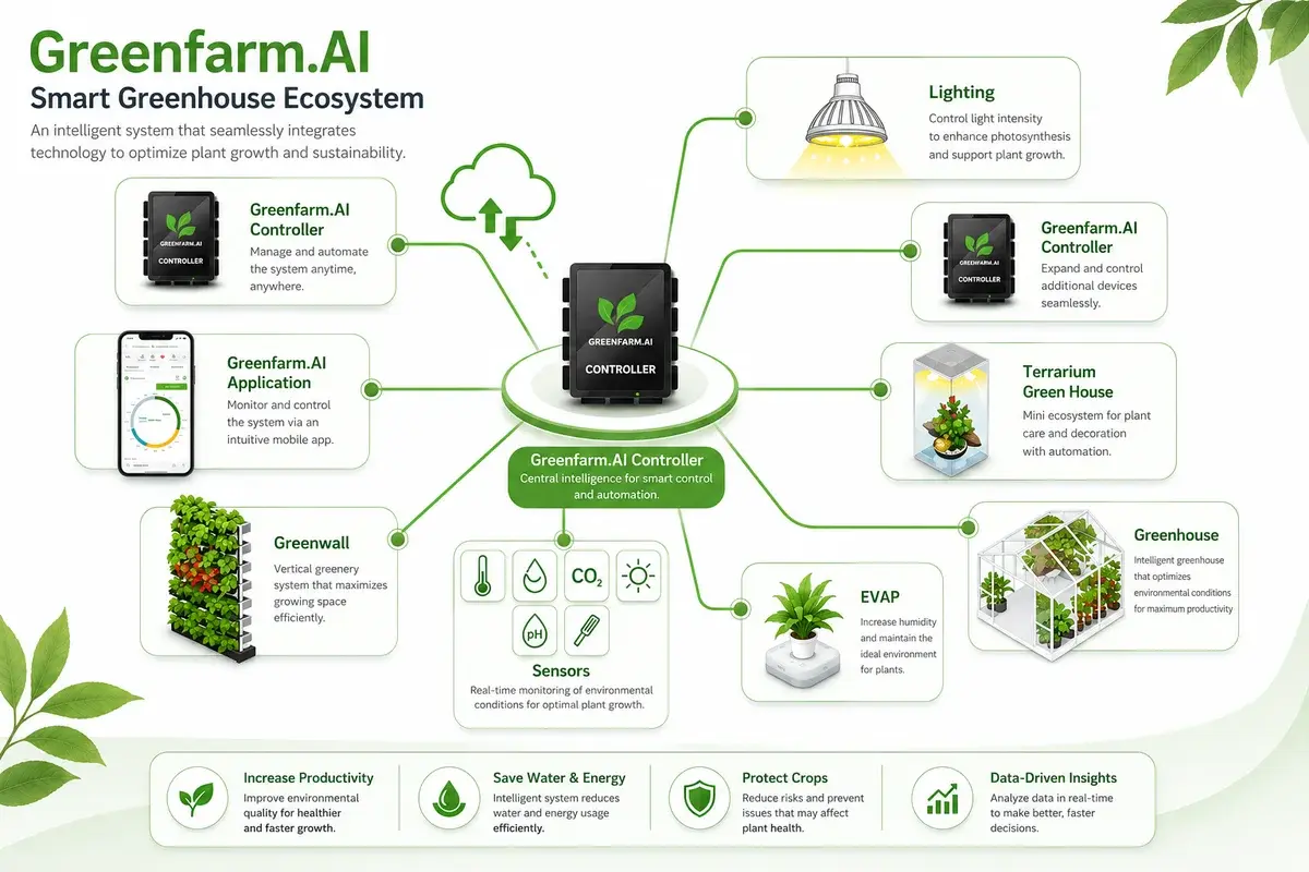 Greenfarm smart farm diagram