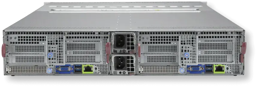 2U2N BigTwin® with PCIe 4.0